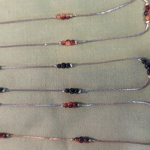 Bundle of 3 vintage girls small bead necklaces